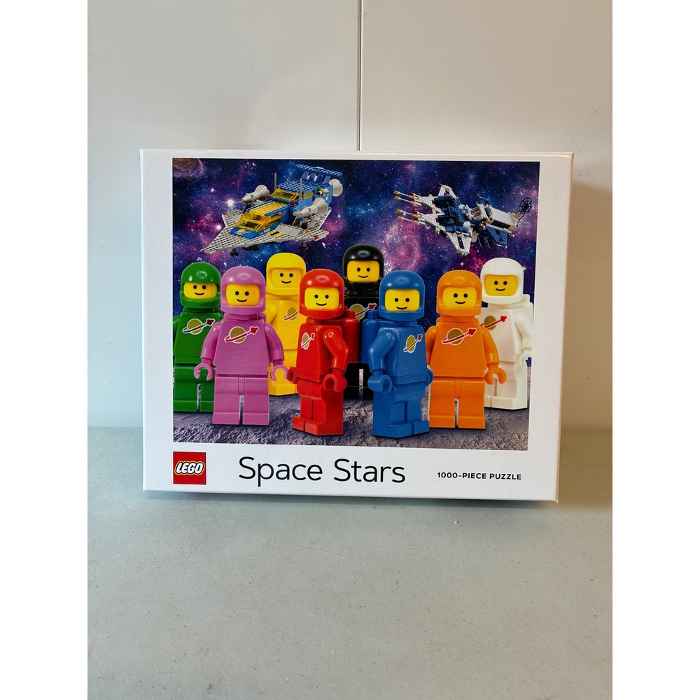 LEGO Space Stars 1000 Piece Jigsaw Puzzle Classic Spaceman Minifigures Cosmos